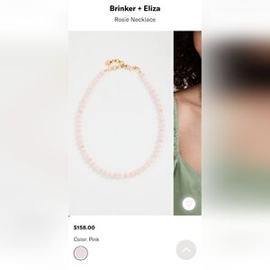 Brinker + Eliza Rosie Necklace